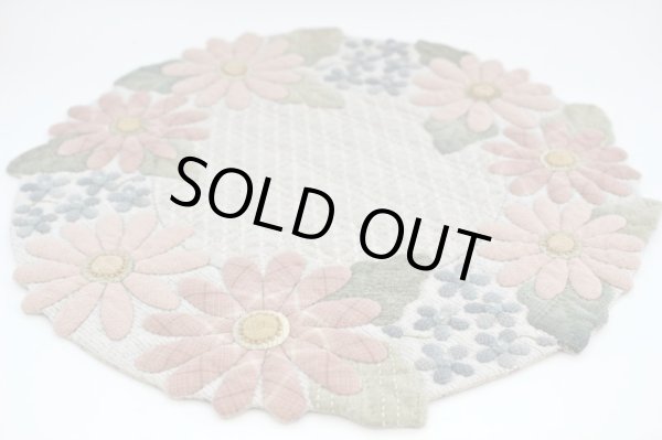 Photo2: Gerbera & Blue Star Mat (Tax Excl.)  (2)