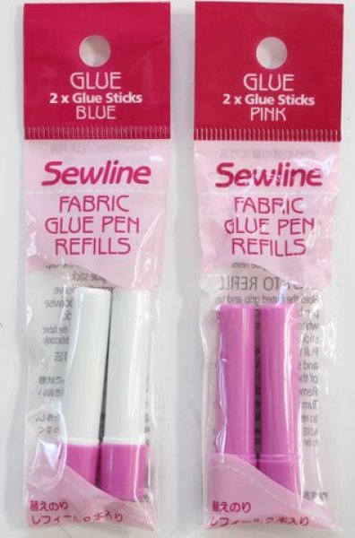 Photo1: Sewline Fabric Glue Stick Refill 2-Pack (Tax Excl.) (1)