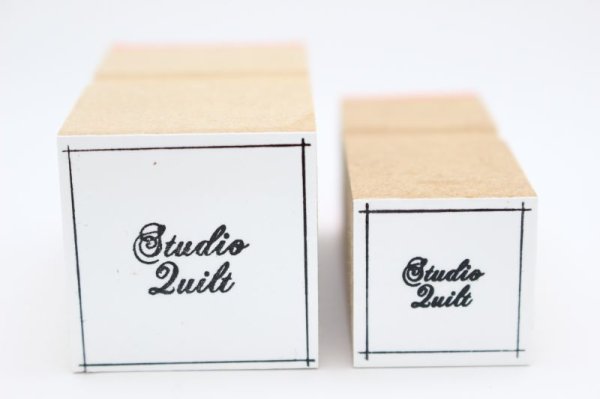 Photo3: Original Fabric Stamps (Square)  (3)