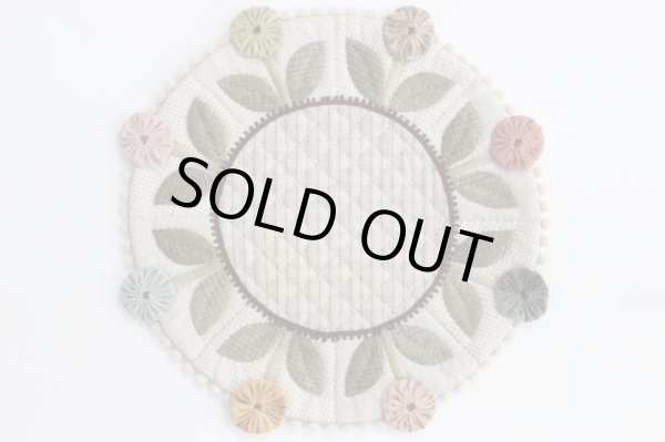 Photo2: Yo-yo Flower Mat (Tax Excl.) (2)