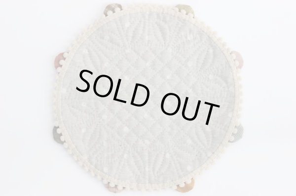 Photo3: Yo-yo Flower Mat (Tax Excl.) (3)