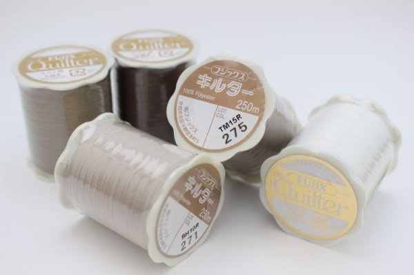 Photo3: Fujix Quilting Thread (250m) (3)