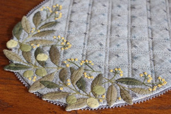 Photo2: Olive & Patrinia scabiosifolia Mat  (2)