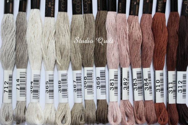 Photo2: Cosmo (Lecien) Embroidery Thread (2)