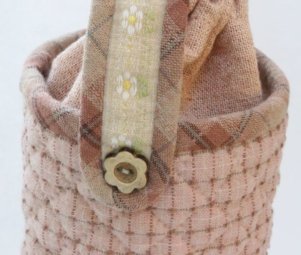 Photo2: [SALE] Plastic Bottle Holder / Desert Rose Pattern  (2)