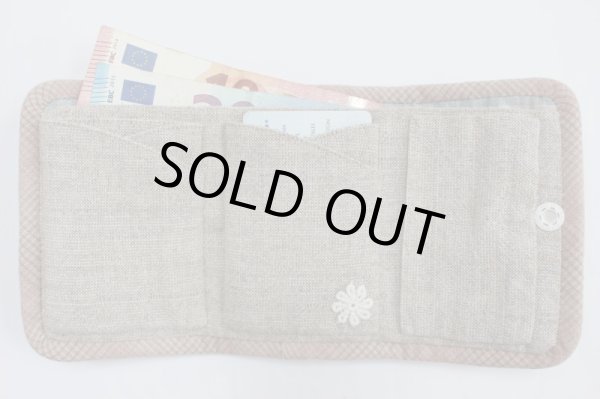 Photo3: [SALE] Floral Fold Over Purse  (3)