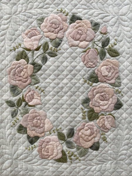 Photo2: Rose Wreath Tapestry  (2)