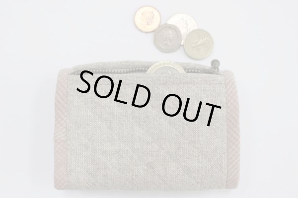 Photo2: [SALE] Floral Fold Over Purse  (2)