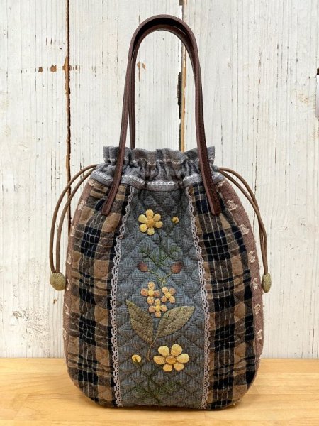Photo1: Autumn Flowers Bag (Tax Excl.) (1)