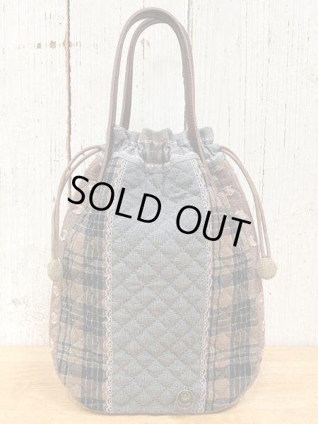 Photo2: [SALE] Autumn Flower Bag  (2)