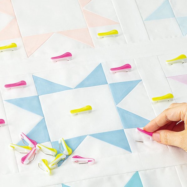 Photo4: Clover One-touch Basting Pins  (4)