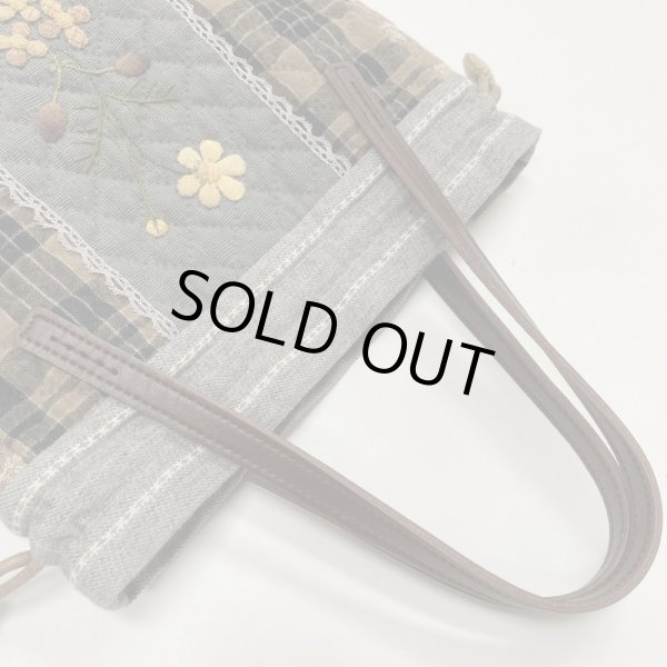 Photo4: [SALE] Autumn Flower Bag  (4)