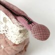 Photo6: Lace Ribbon Make-up Bag (Tax Excl.) (6)