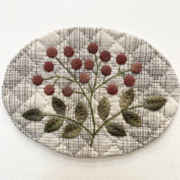 Photo4: New Year’s Coasters with Flowers  (4)