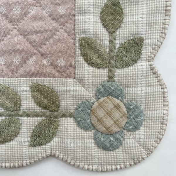 Photo3: Flower Table Mat (3)