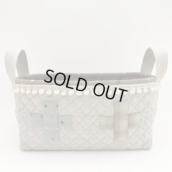 Photo2: Criss-Cross Basket  (2)