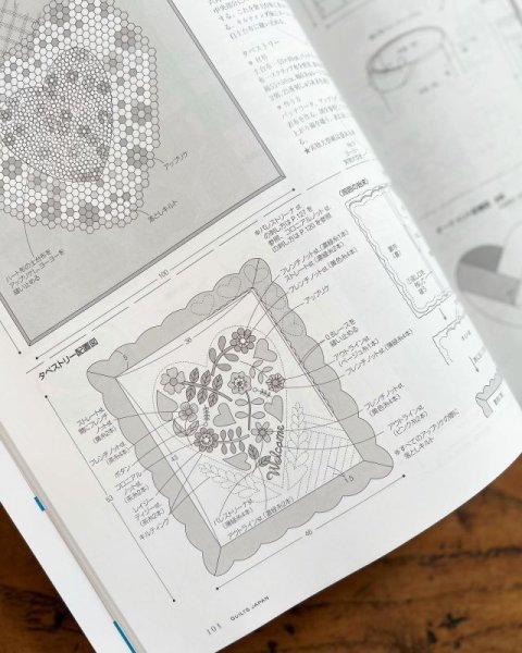 Photo3: Quilts Japan Magazine - Autumn 2022 Issue (vol.191) (3)
