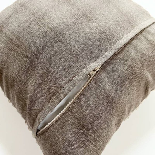 Photo3: Circle Pattern Cushion Cover (3)