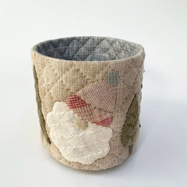 Photo3: Happy Holidays - Storage Basket (3)