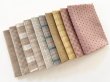 Photo2: Yarn Dyed Fabric - Set of 10 Cuts (23-12-29) (2)