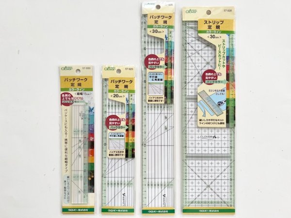Photo2: Clover Patchwork / Strip Ruler (2)