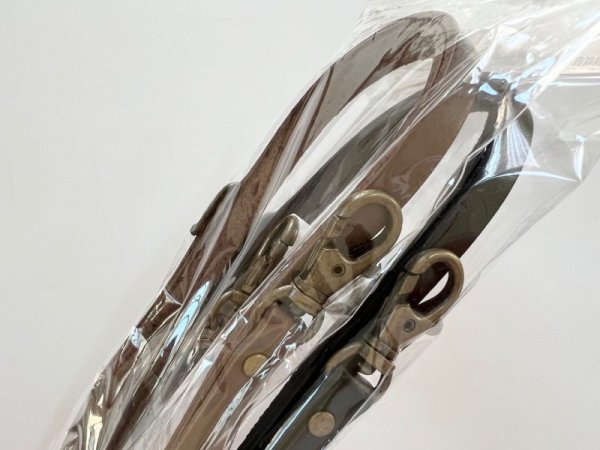 Photo2: Adjustable Leather Strap  (2)