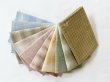 Photo1: Yarn Dyed Fabric - Set of 10 Cuts (24-10-27)  (1)