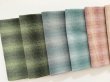 Photo2: Yarn Dyed Fabric - Set of 10 Cuts (24-11-30)  (2)