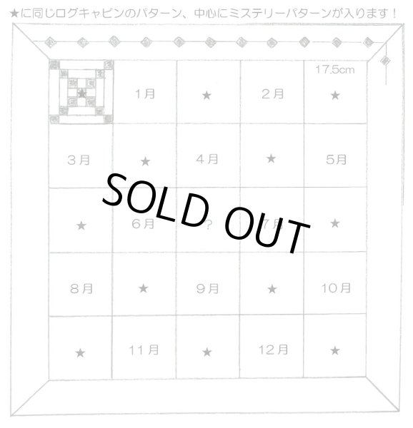 Photo24: Monthly Quilt 2025 | Birth Month Flowers (24)