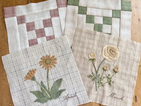 Photo6: Monthly Quilt 2025 | Birth Month Flowers  (6)