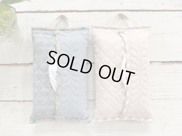 Photo2: Softpack Tissue Cover (Blue) (2)