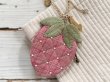 Photo1: Strawberry Zip Pouch Bag Charm (1)
