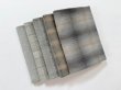 Photo1: Yarn Dyed Fabric - Set of 5 Cuts (25-9-1) Blue (1)