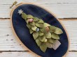 Photo1: Oval Framed Felt Christmas Tree  (1)