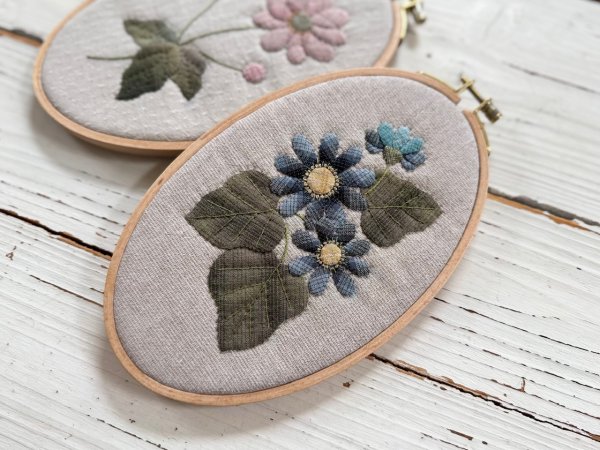 Photo2: Oval Flower Frame | Cineraria (2)