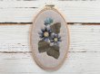 Photo1: Oval Flower Frame | Cineraria (1)