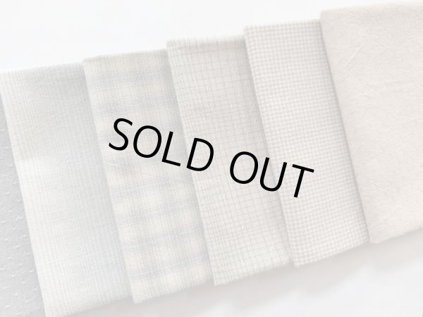 Photo3: Yarn Dyed Fabric - Set of 10 Cuts (25-11-22) #1 (3)