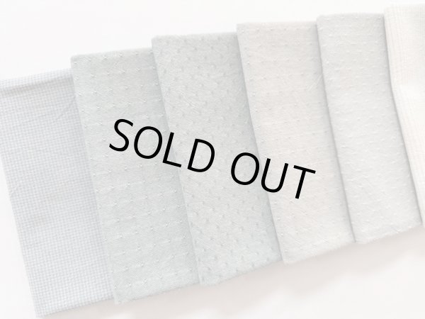 Photo2: Yarn Dyed Fabric - Set of 10 Cuts (25-11-22) #1 (2)