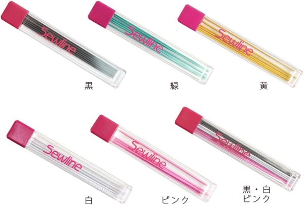 Photo2: Sewline Fabric Pencil Leads (2)