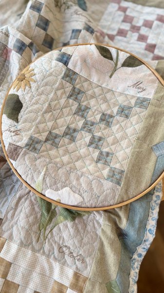 Photo21: Monthly Quilt 2025 | Birth Month Flowers  (21)