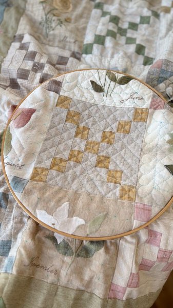 Photo22: Monthly Quilt 2025 | Birth Month Flowers  (22)