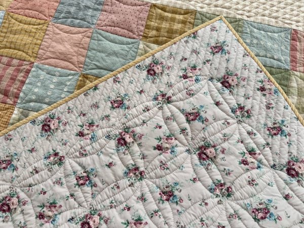 Photo4: Square Baby Quilt (4)