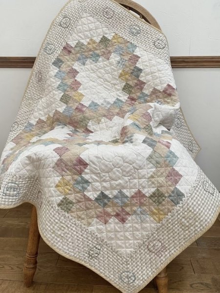 Finished quilt as example 