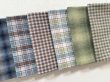 Photo3: Yarn Dyed Fabric - Set of 10 Cuts (26-3-27)  (3)
