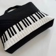 Photo3: Piano Tote Bag (3)