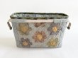 Photo6: Floral Hexagon Bag in Bag Organizer | 2-Way (6)