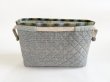 Photo7: Floral Hexagon Bag in Bag Organizer | 2-Way (7)
