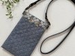 Photo1: Crossbody Phone Bag with Little Flowers  (1)