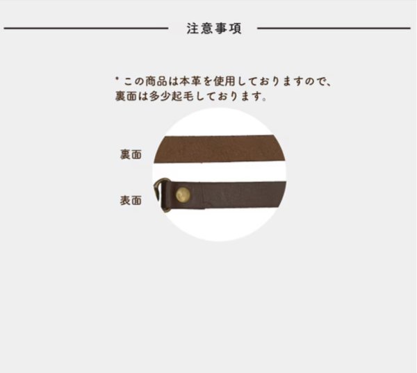 Photo5: Adjustable Leather Strap  (5)
