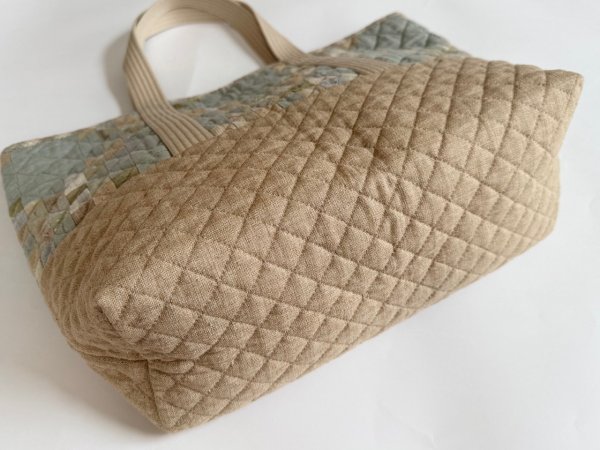 Photo5: Irish Chain Lesson Tote Bag  (5)